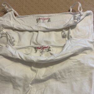 Red Camel Women's white tank tops